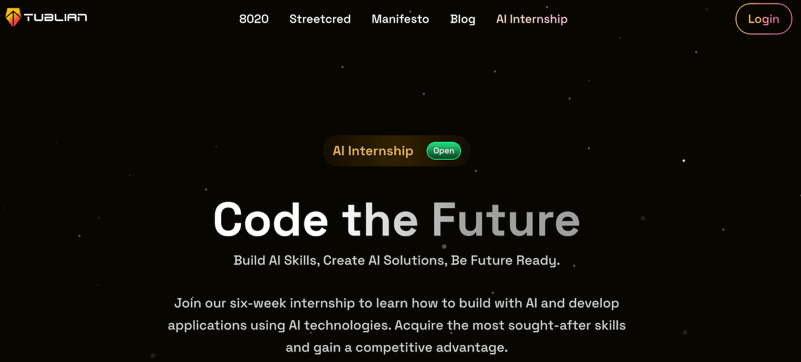 Elevate Your Skills with Tublian's AI Internship Program