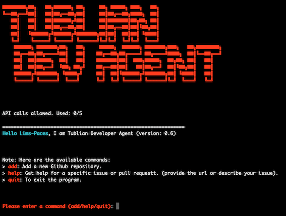 🚀 Tublian Developer Agent: Your Local AI Code Teammate